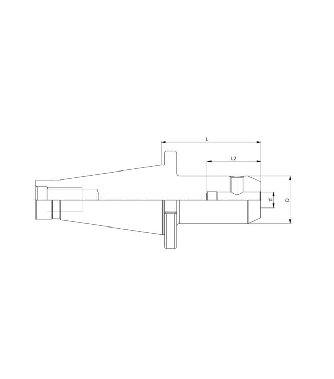 DK 30 Veldon Tutucu (DIN 1835-B)