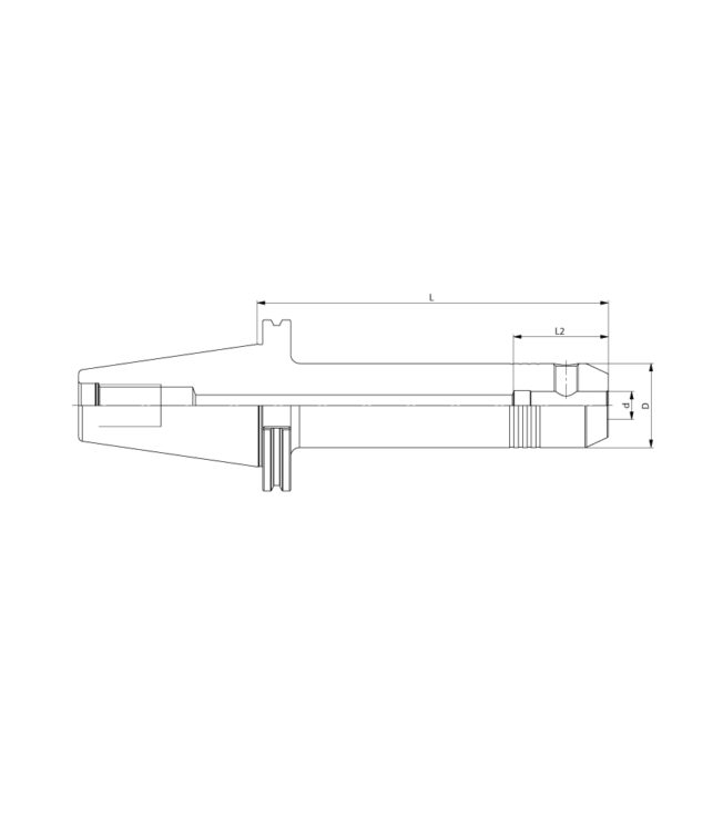 SK 40 Veldon Tutucu (DIN-1835-E)