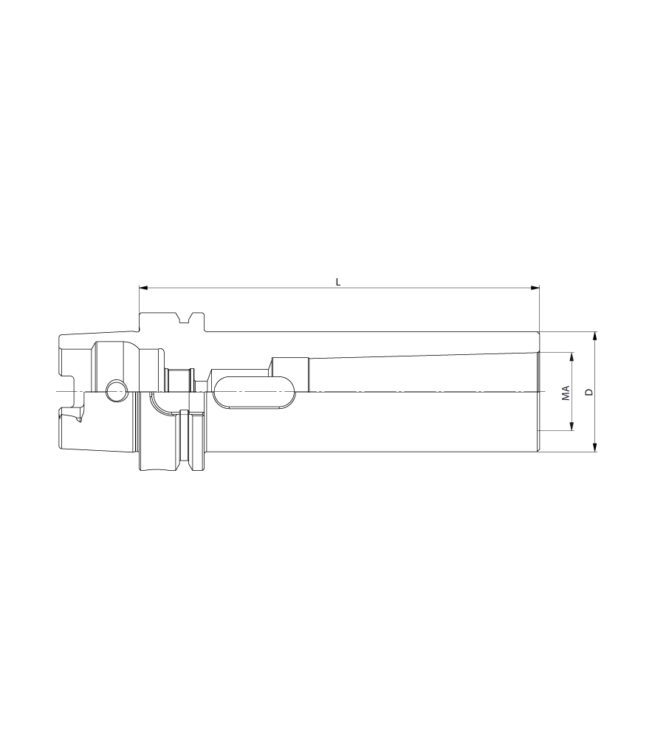 HSK63-A Mors Adaptörü