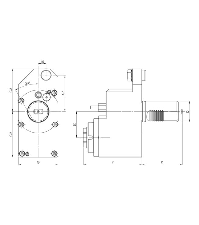 MAZAK VDI50 - EKSENEL KACIK